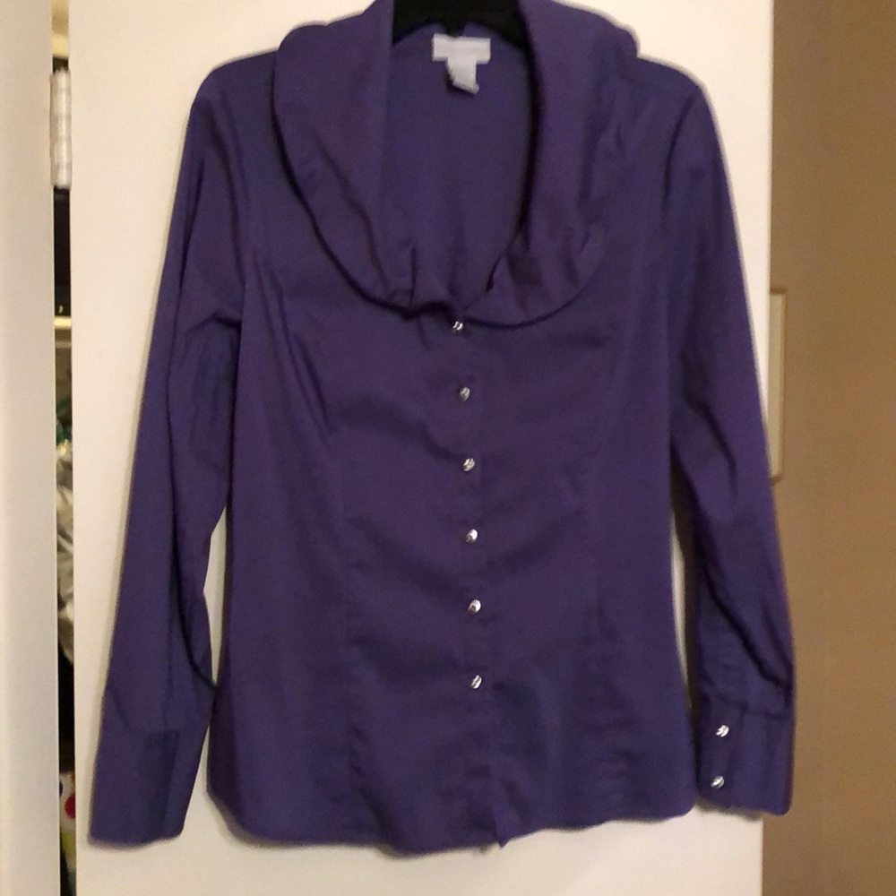 Purple Dressy Blouse